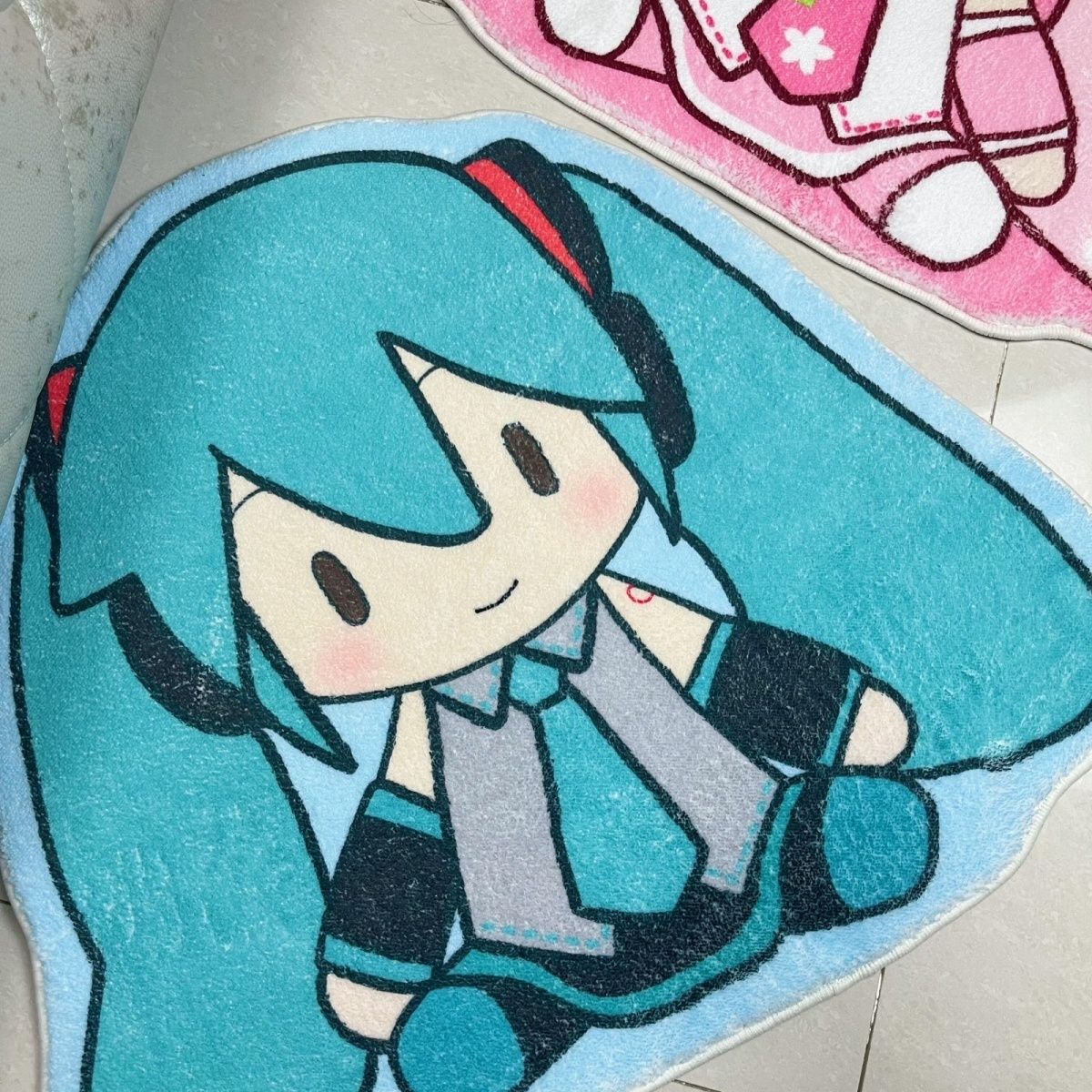 Home Goods Bathroom Mats - Kawaii Hatsune Miku Rug Anime Cute