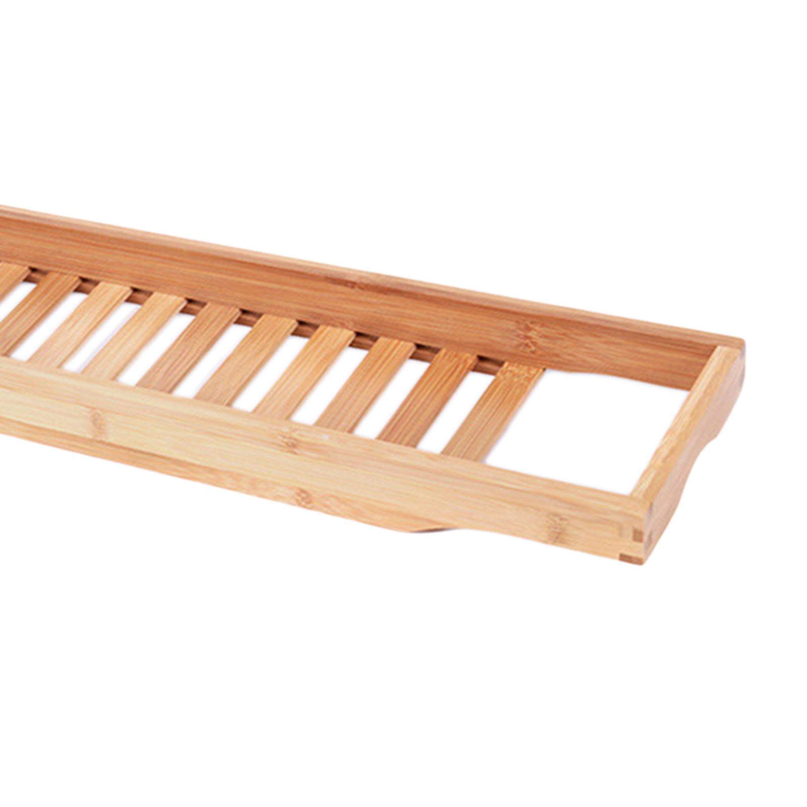 Bamboo Bathtub Tray Caddy Wood - огляд і ціна Bath Caddy Tray