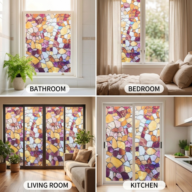  Window Film Privacy Vinyl Se - огляд і ціна Home Bathroom Window Tint
