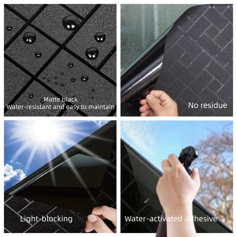 Privacy Blackout Window Film S - огляд і ціна Home Bathroom Window Tint