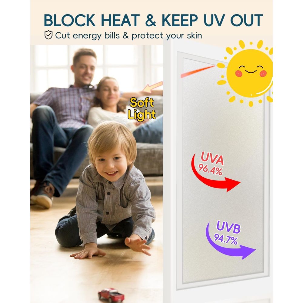 Rosted Glass Window Privacy Fi - огляд і ціна Home Bathroom Window Tint