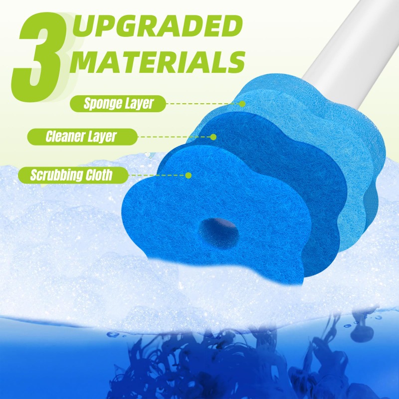 Toilet Brush With Disposable R - огляд і ціна Home Bathroom Cleaning Kit