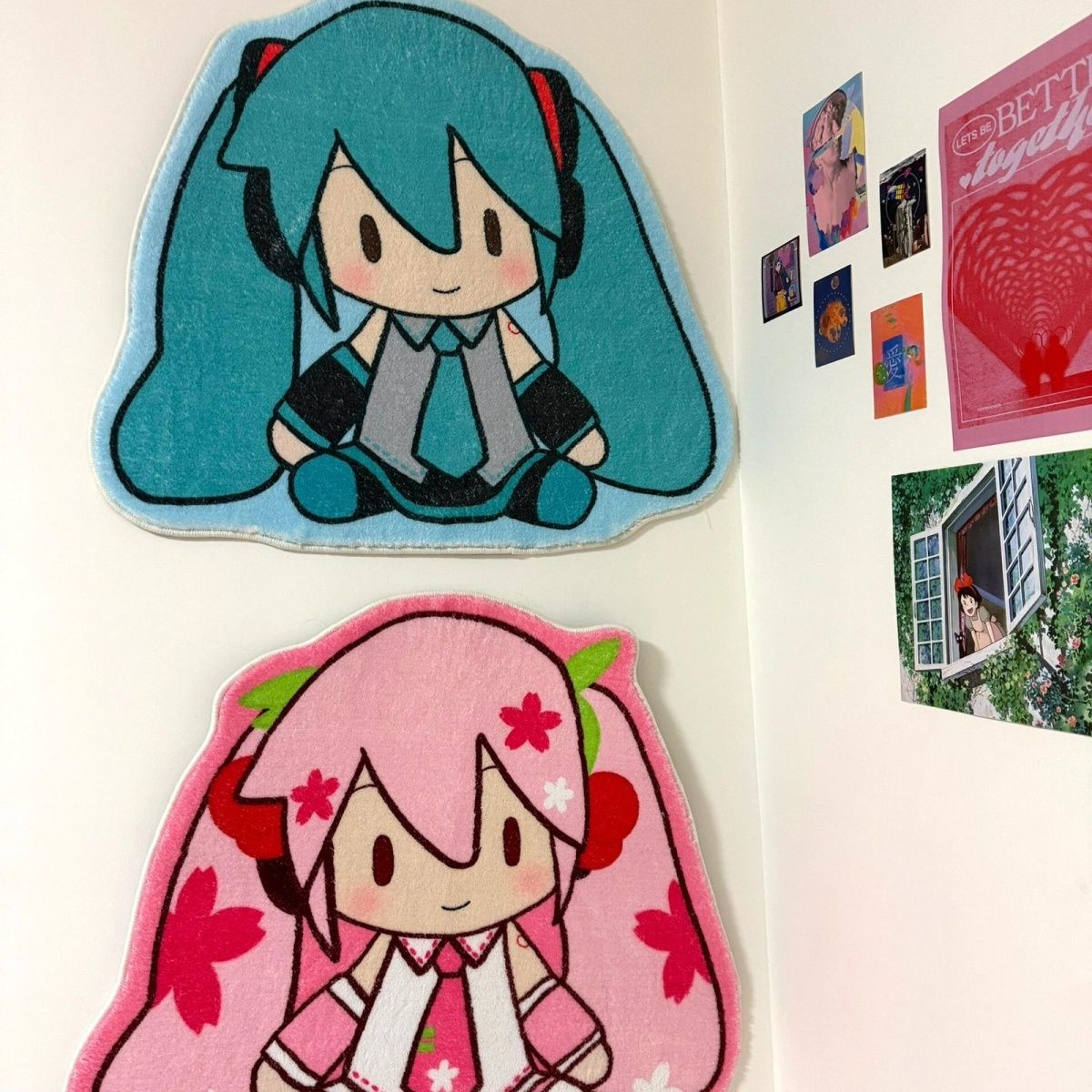 Kawaii Hatsune Miku Rug Anime  - огляд і ціна Home Goods Bathroom Mats