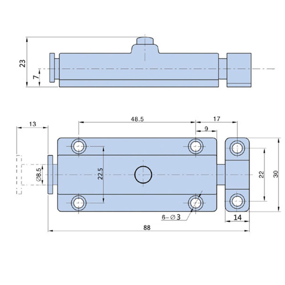 Slide Bathroom Spring Gate Loc - огляд і ціна Home Bathroom Lock