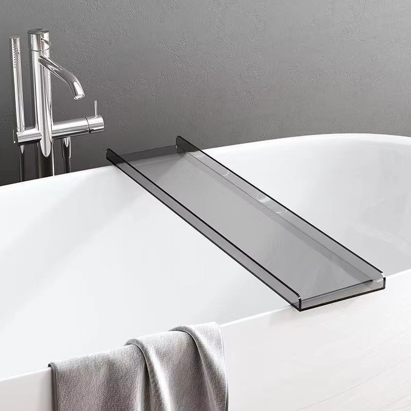 Acrylic Bathtub Caddy with Pho - огляд і ціна Bath Caddy Tray