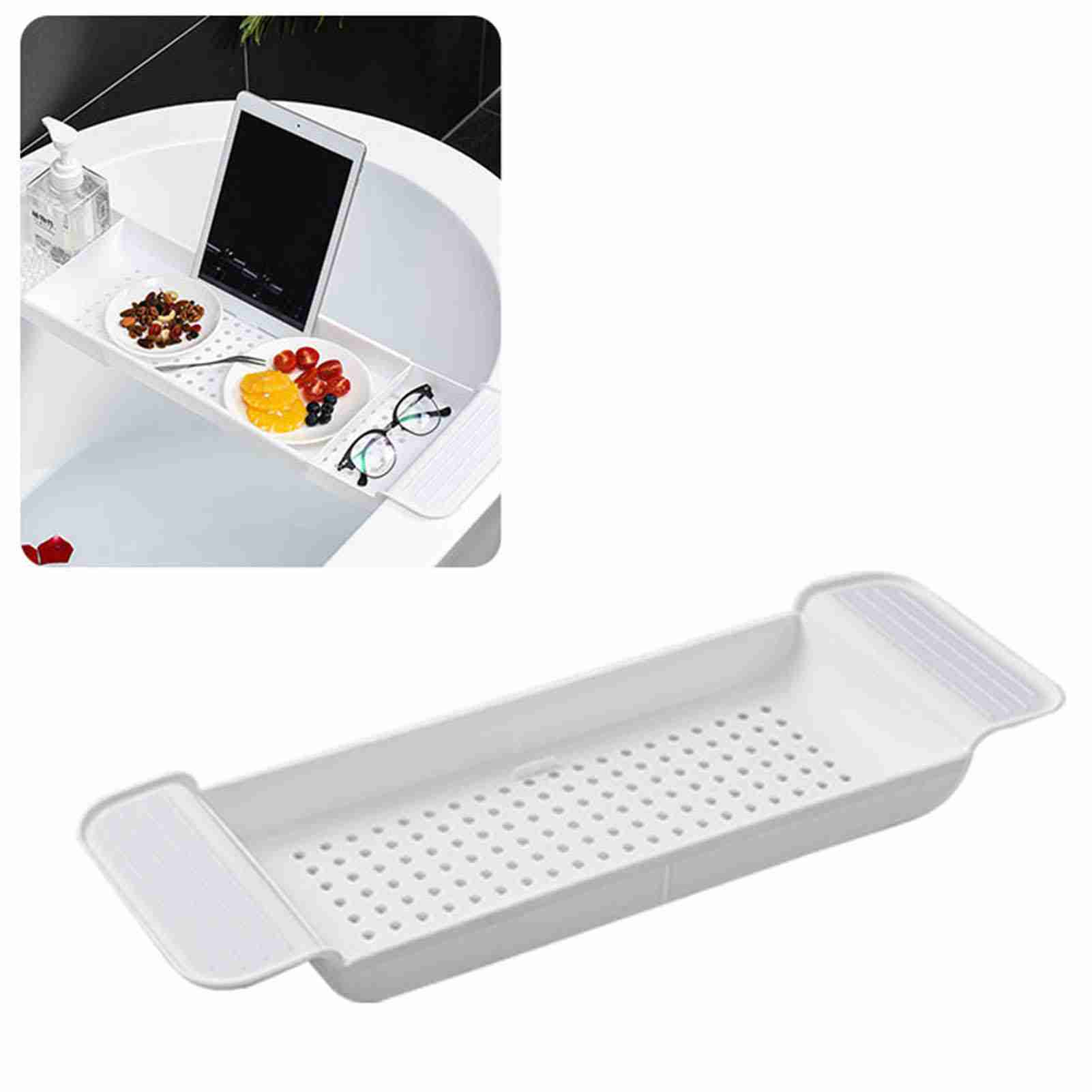 1Pc Expandable Bathtub Tray St - огляд і ціна Bath Caddy Tray