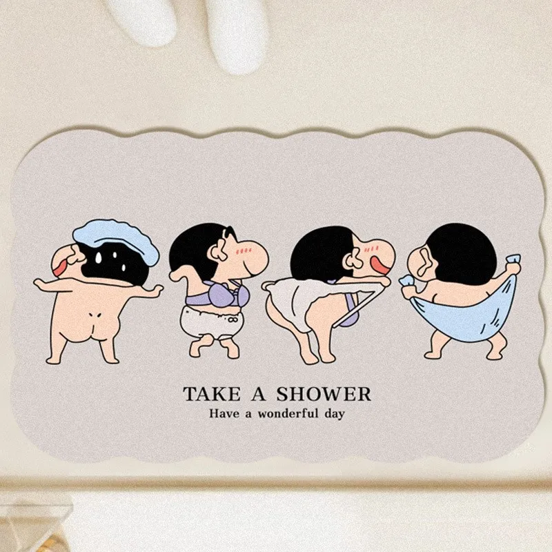 Cartoon Cute Crayon Shin-chan  - огляд і ціна Home Goods Bathroom Mats