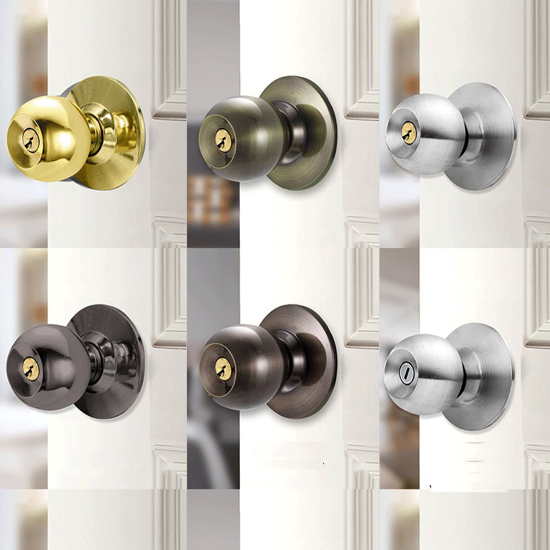 Aluminum Alloy Round Door Knob - огляд і ціна Home Bathroom Lock