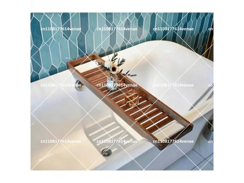 Solid Wood Bathtub Caddy Tray  - огляд і ціна Bath Caddy Tray