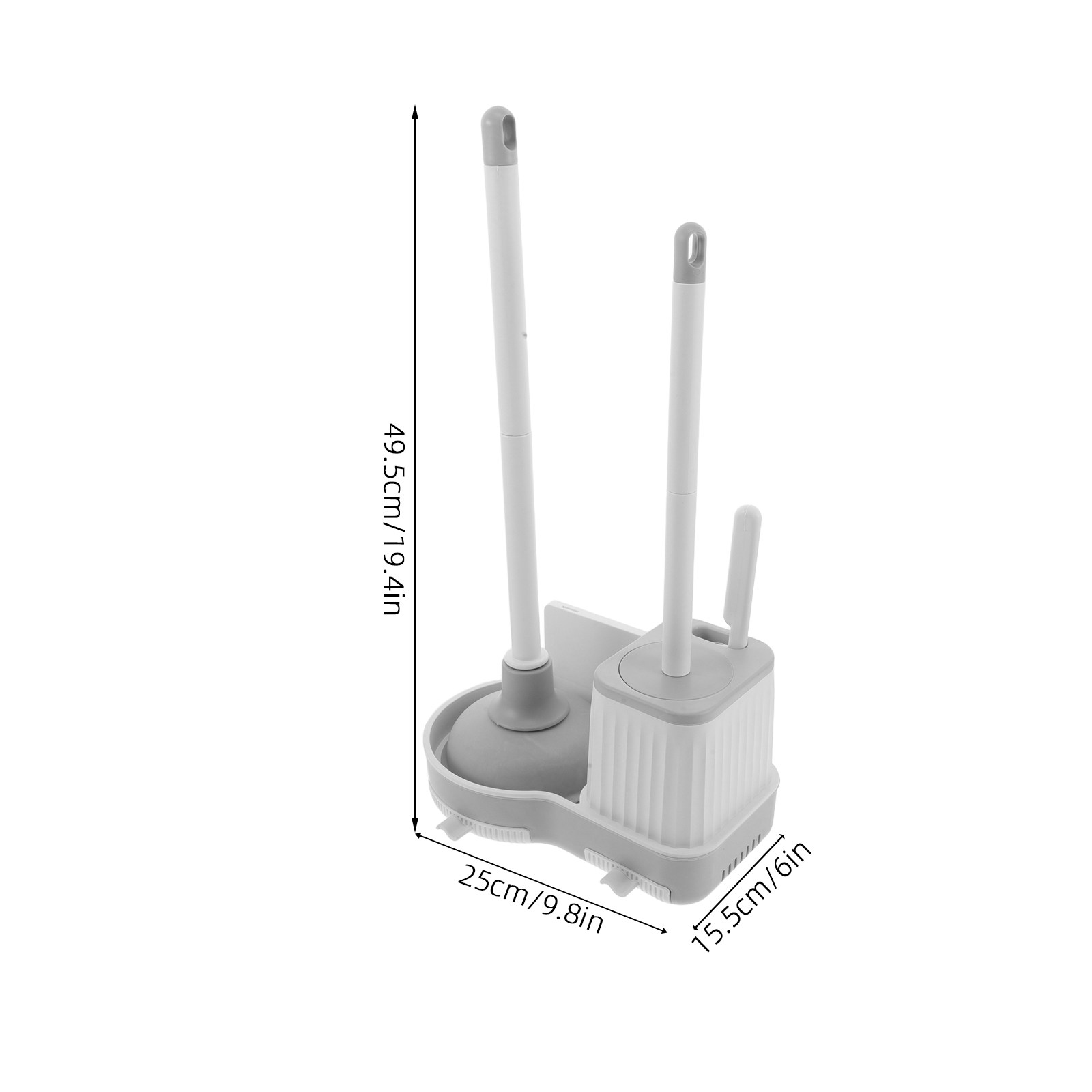 1Set Toilet Brush Set Wall-Mou - огляд і ціна Home Bathroom Cleaning Kit
