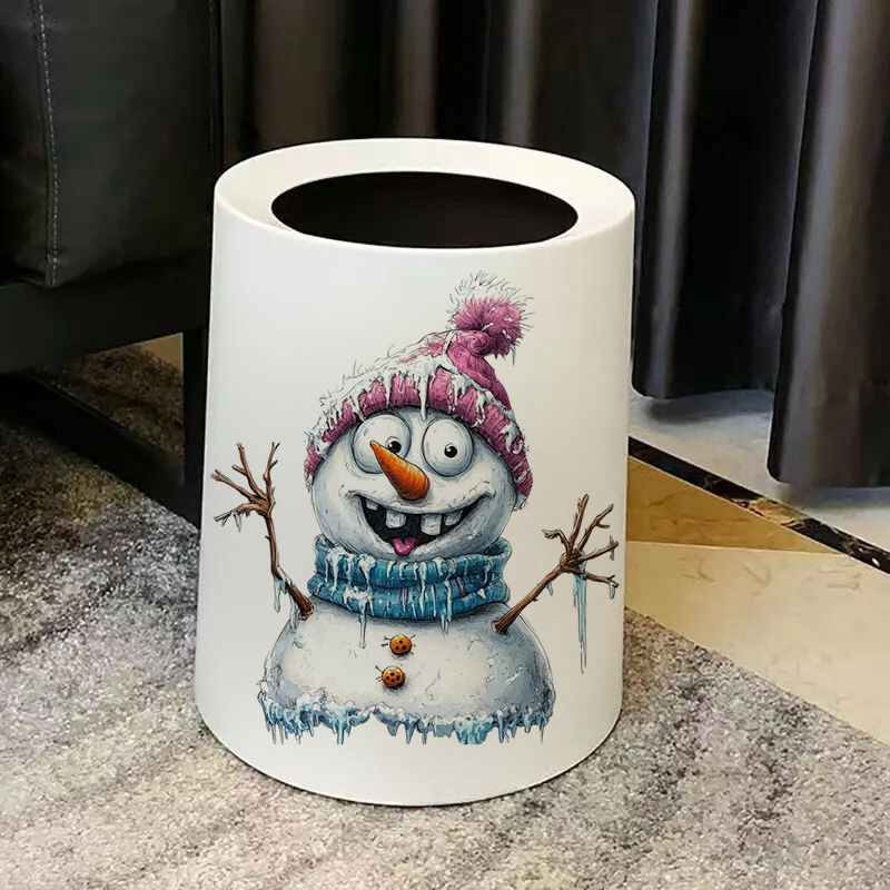 Funny Whimsical Snowman Sticke - огляд і ціна Home Bathroom Floor Tiles