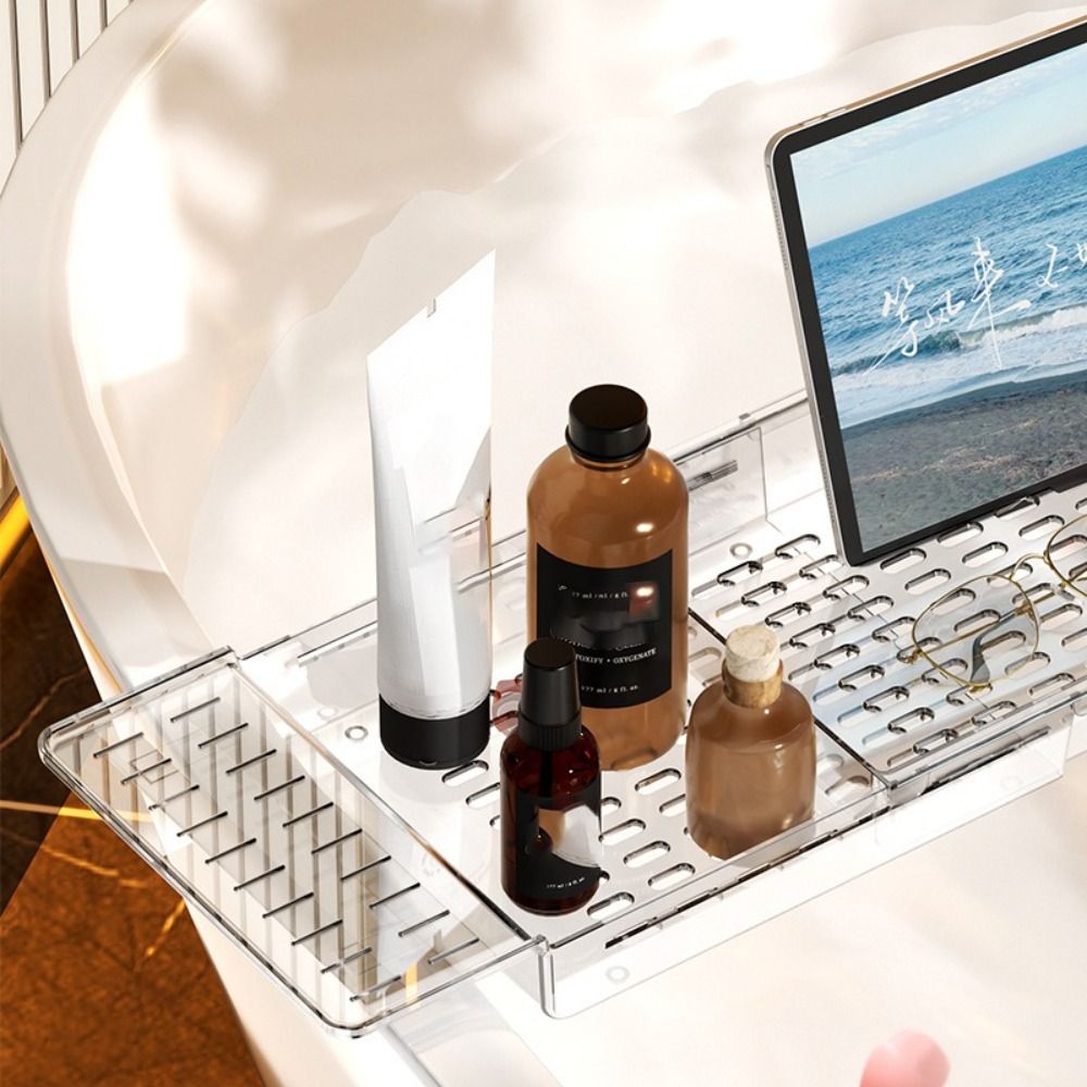 New Adjustable Bathtub Caddy T - огляд і ціна Bath Caddy Tray