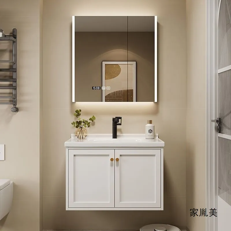 French Cream Ceramic Smart Bat - огляд і ціна Home Bathroom Wash Basin