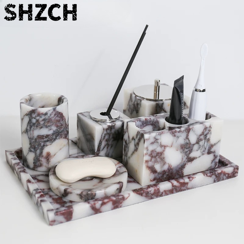 Luxury Natural Marble Tray, To - огляд і ціна Bath Caddy Tray