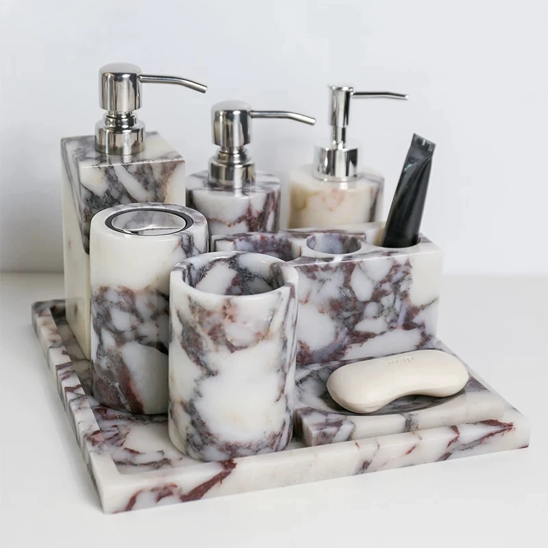 Luxury Natural Marble Tray, To - огляд і ціна Bath Caddy Tray