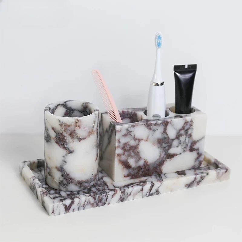 Luxury Natural Marble Tray, To - огляд і ціна Bath Caddy Tray