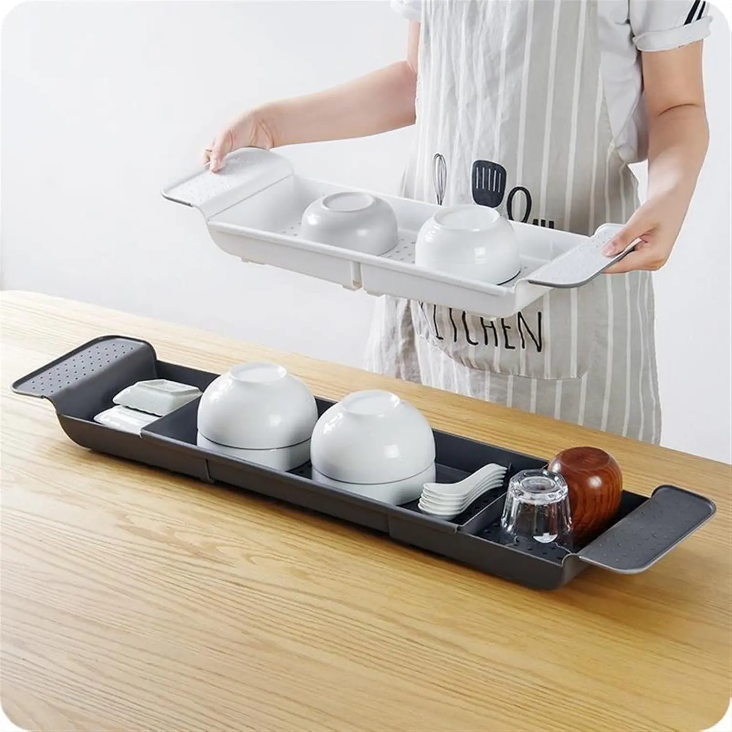 Bathtub Caddy Tray Extendable  - огляд і ціна Bath Caddy Tray