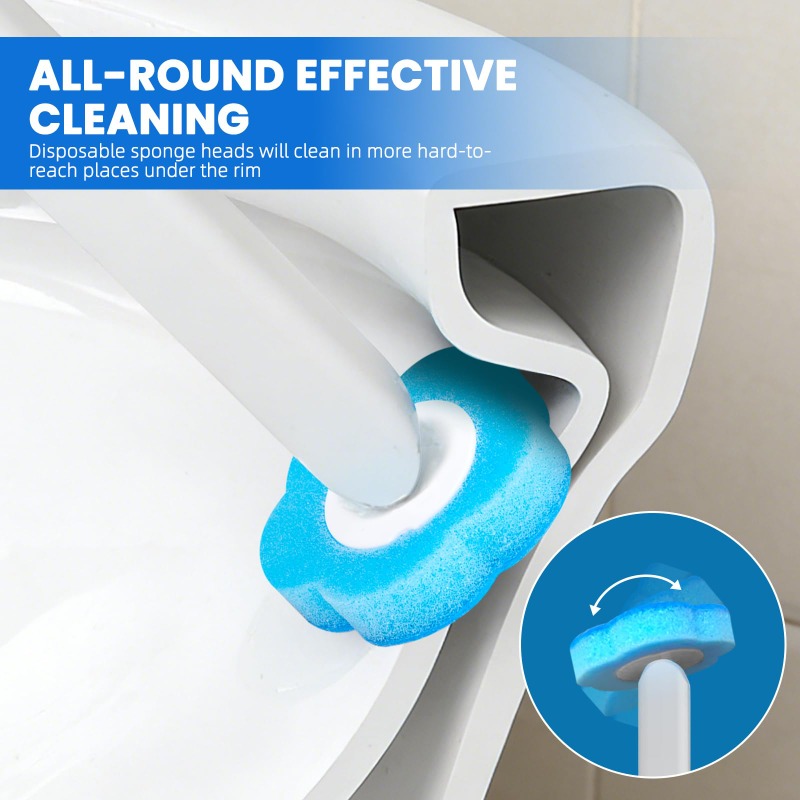 Toilet Brush With Disposable R - огляд і ціна Home Bathroom Cleaning Kit