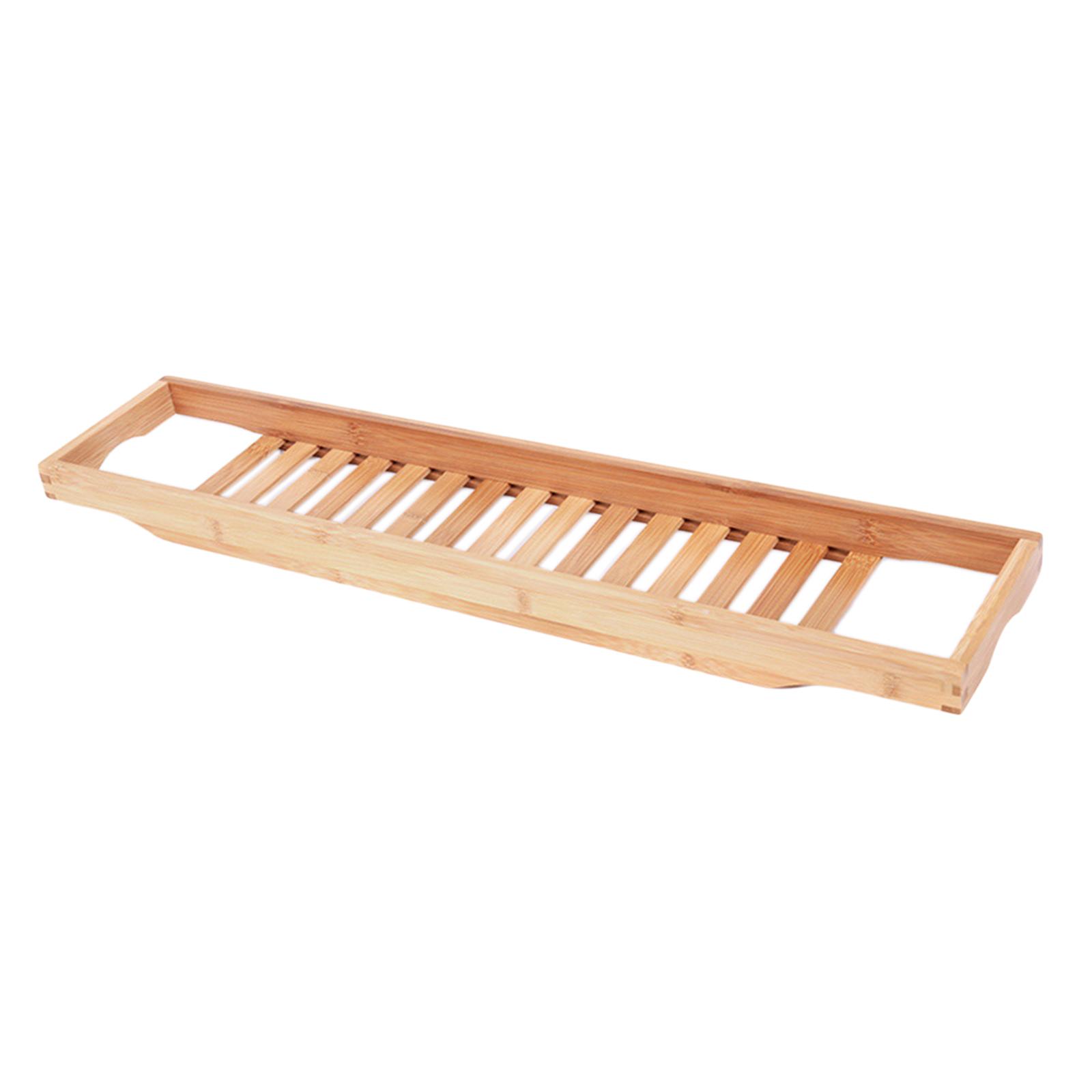 Bamboo Bathtub Caddy Tray Show - огляд і ціна Bath Caddy Tray