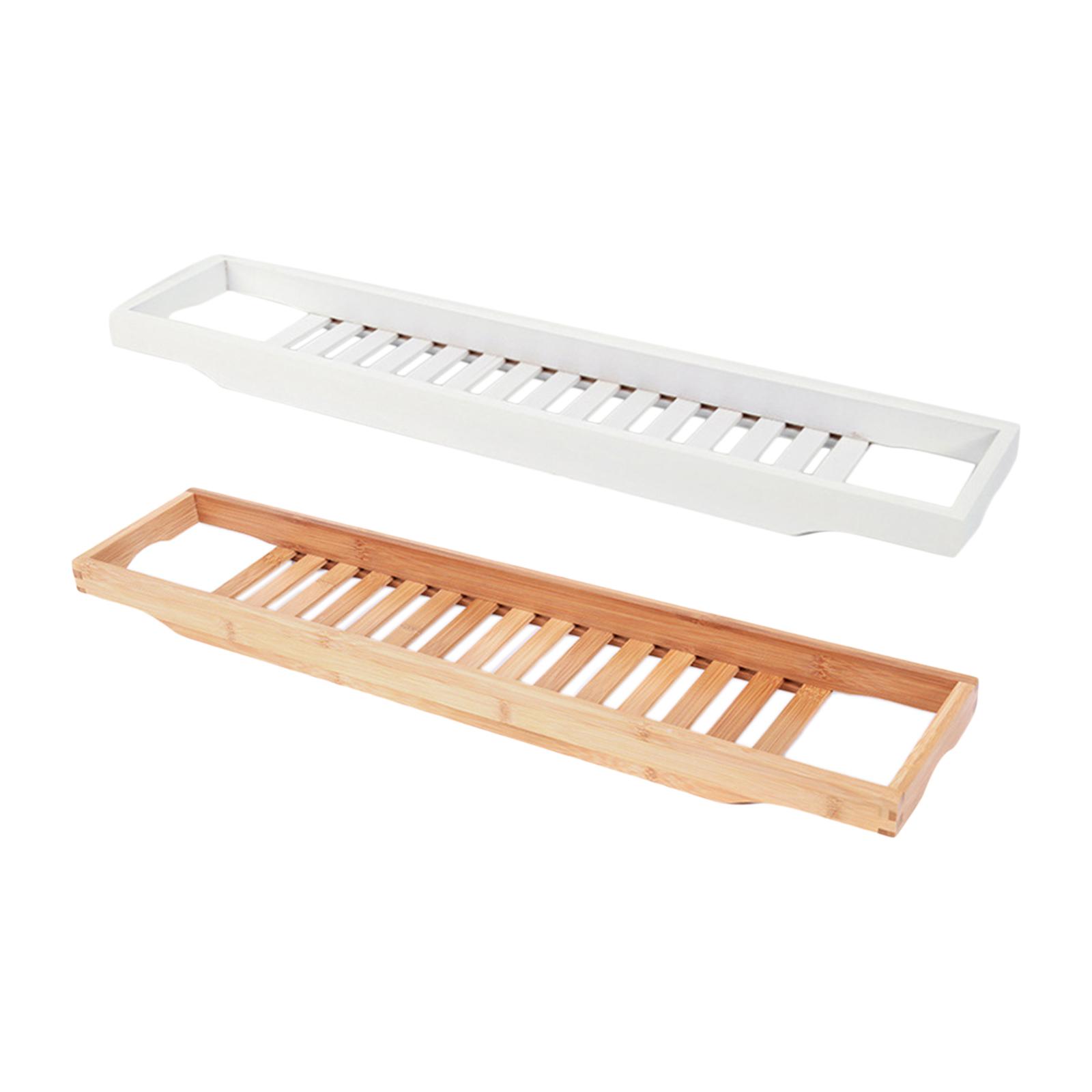 Bamboo Bathtub Caddy Tray Show - огляд і ціна Bath Caddy Tray
