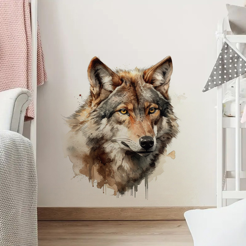 Wolf Wall Stickers, Toilet Sti - огляд і ціна Home Bathroom Floor Tiles