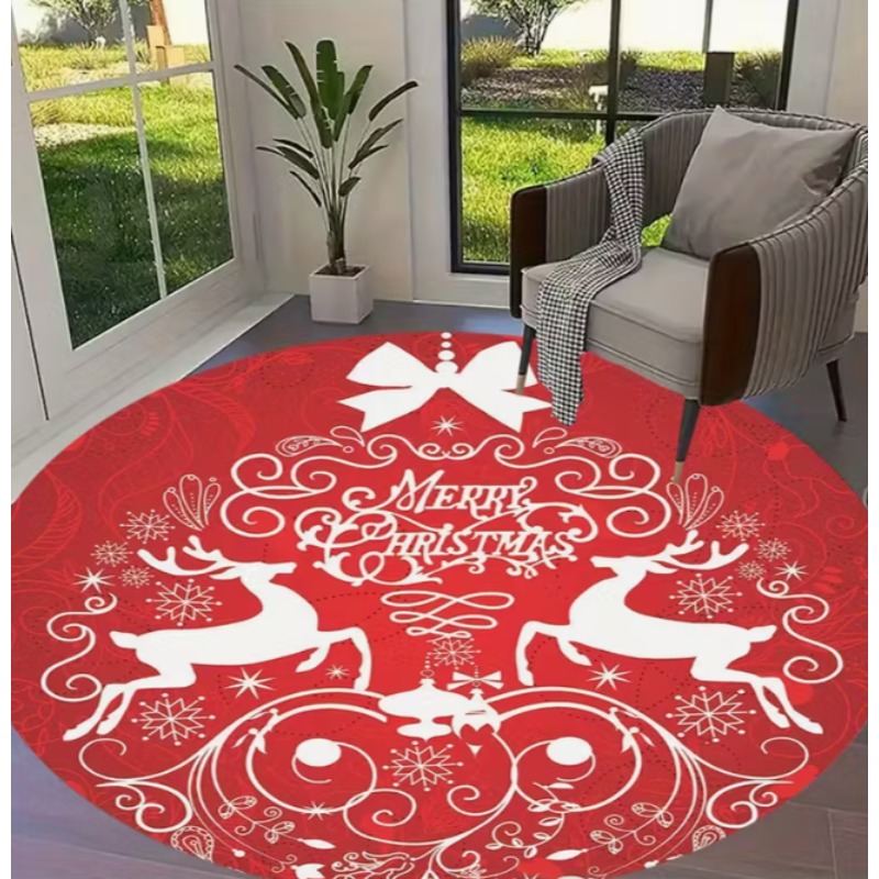 Christmas Themed carpet Santa  - огляд і ціна Home Goods Bathroom Mats