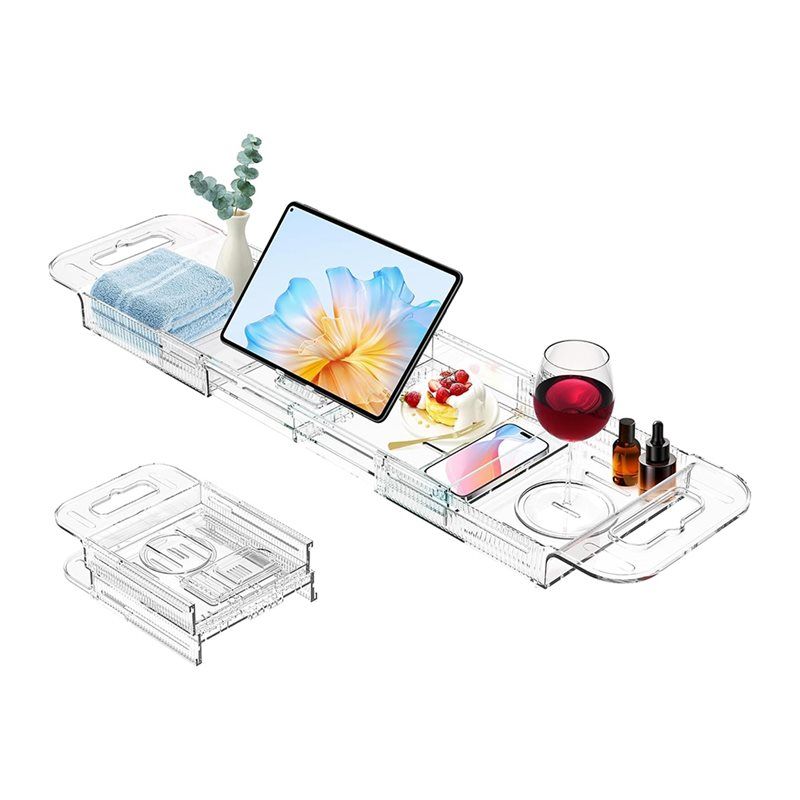 AEE2-Expandable Drain Bath Cad - огляд і ціна Bath Caddy Tray