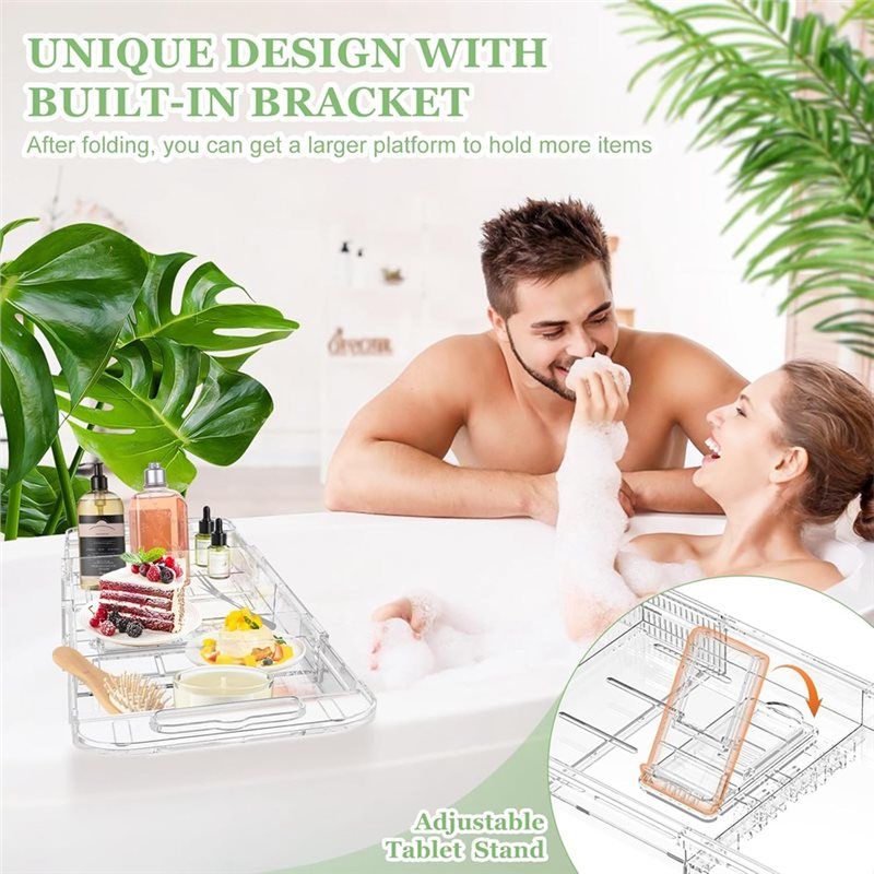 AEE2-Expandable Drain Bath Cad - огляд і ціна Bath Caddy Tray
