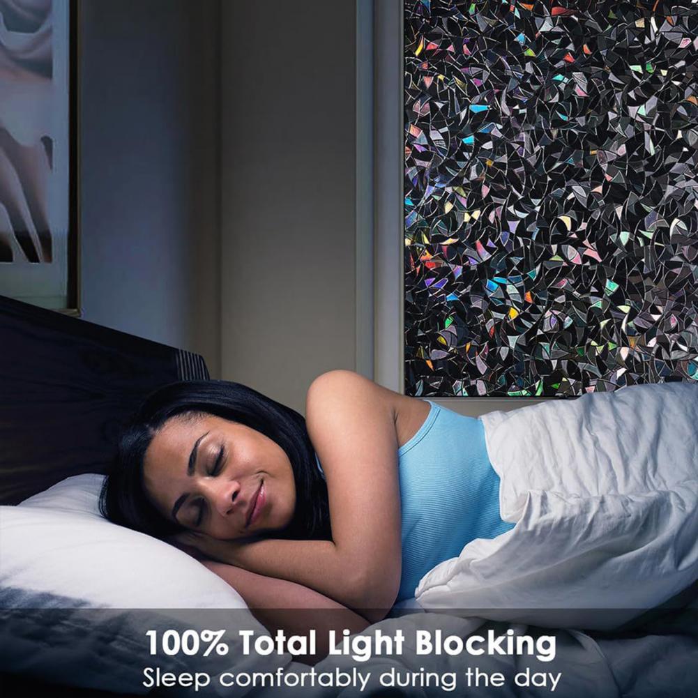3D Black Rainbow Window Blacko - огляд і ціна Home Bathroom Window Tint