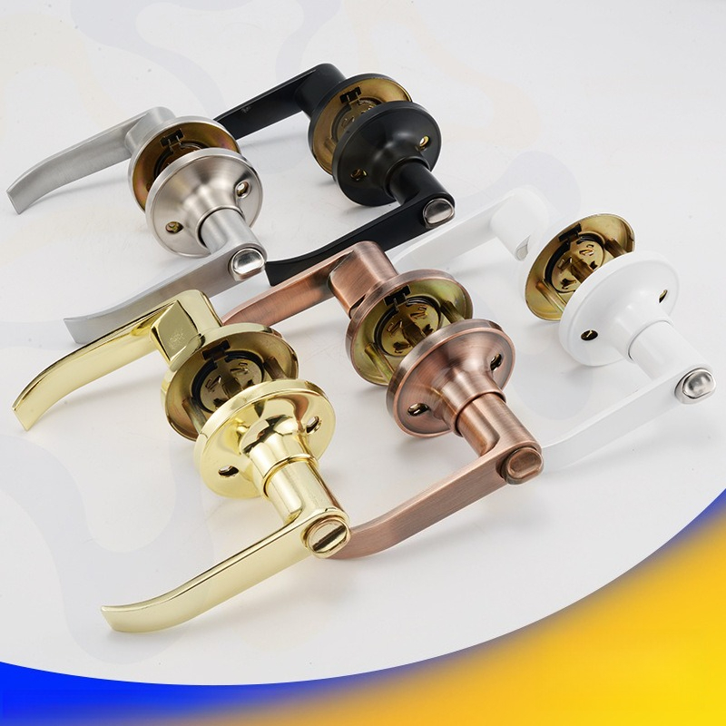 Door Lever Lock with 3 Keys Lo - огляд і ціна Home Bathroom Lock