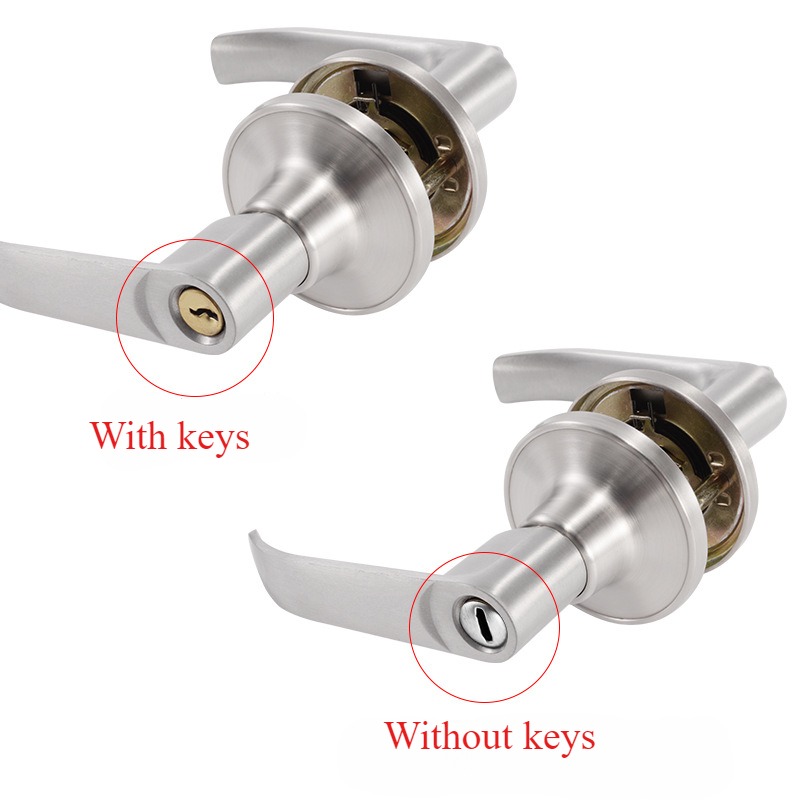 Door Lever Lock with 3 Keys Lo - огляд і ціна Home Bathroom Lock