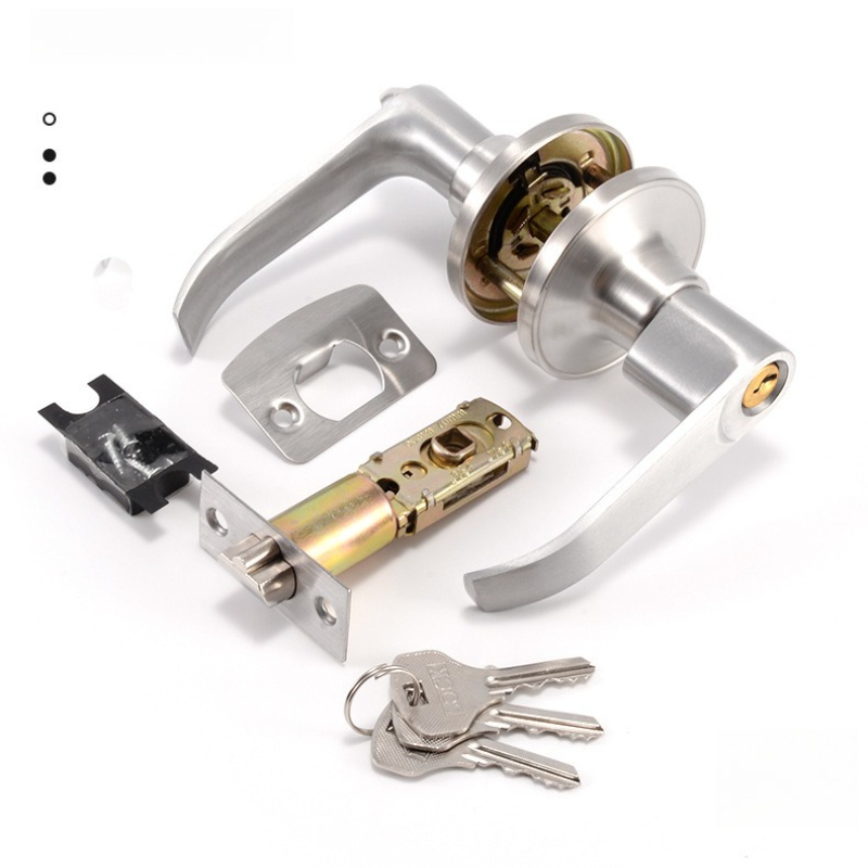 Door Lever Lock with 3 Keys Lo - огляд і ціна Home Bathroom Lock