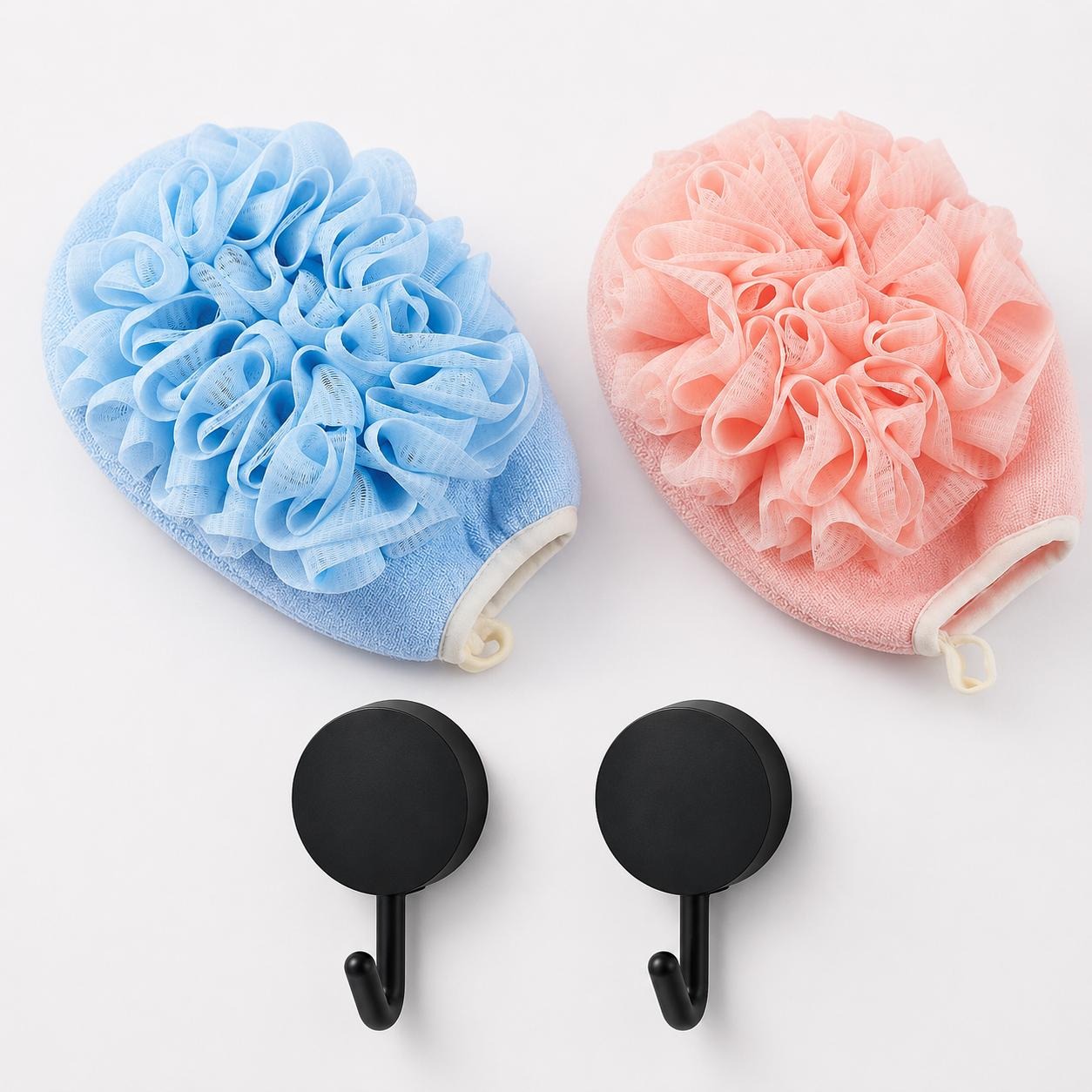 2 Pairs of Bath Gloves + 2 Hoo - огляд і ціна Home Bathroom Cleaning Kit