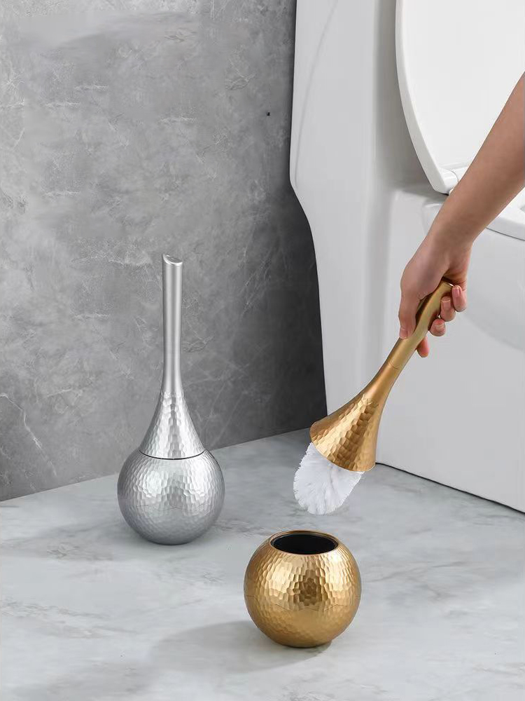 Luxury Gold Toilet Brush Set R - огляд і ціна Home Bathroom Cleaning Kit