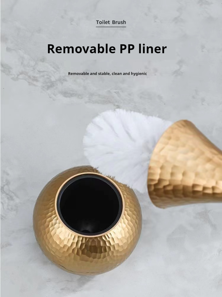 Luxury Gold Toilet Brush Set R - огляд і ціна Home Bathroom Cleaning Kit
