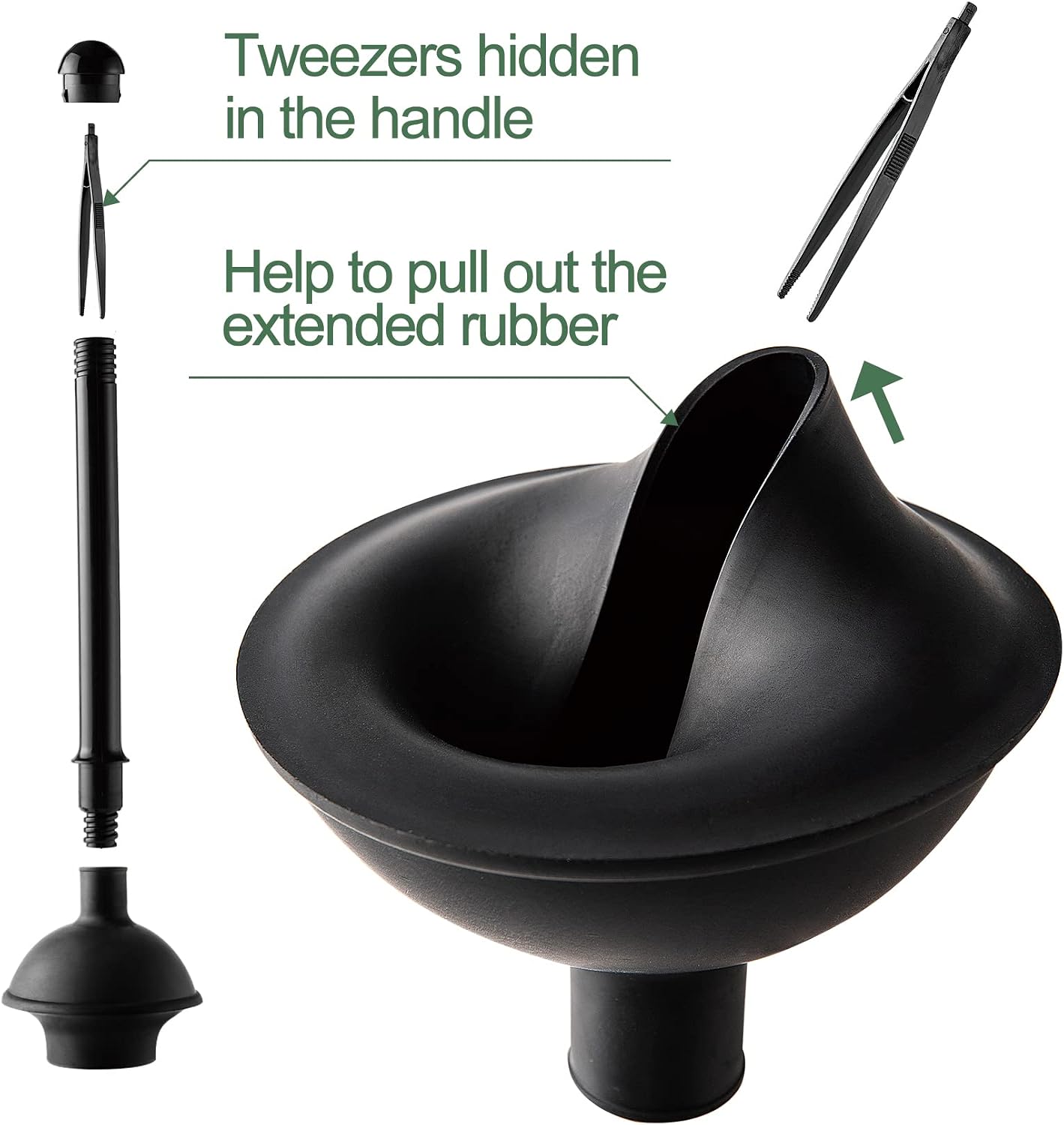 2 In 1 Toilet Brush And Plunge - огляд і ціна Home Bathroom Cleaning Kit