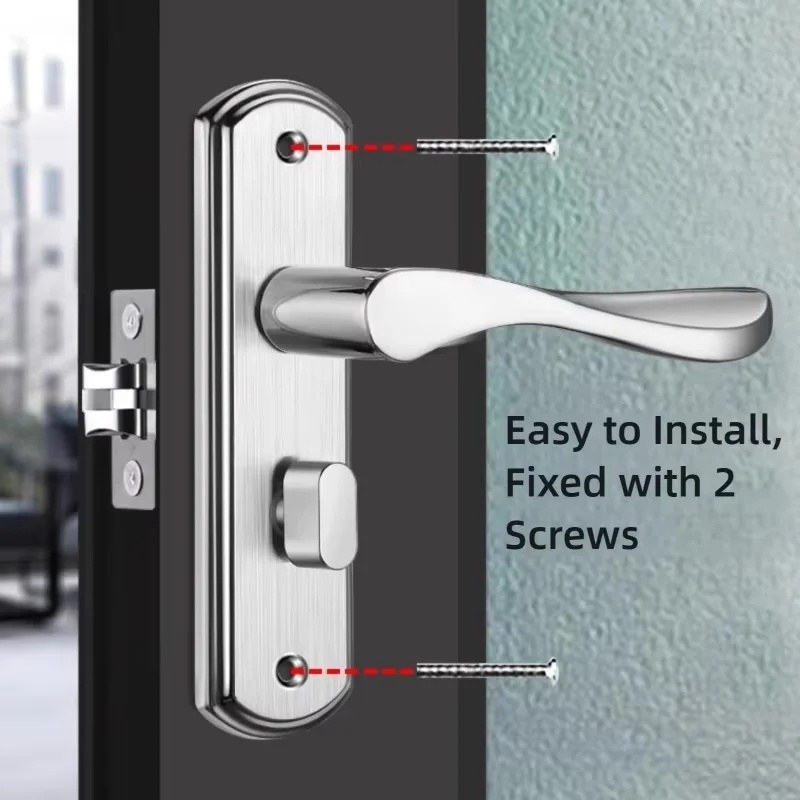Keyless Stainless Steel Privac - огляд і ціна Home Bathroom Lock