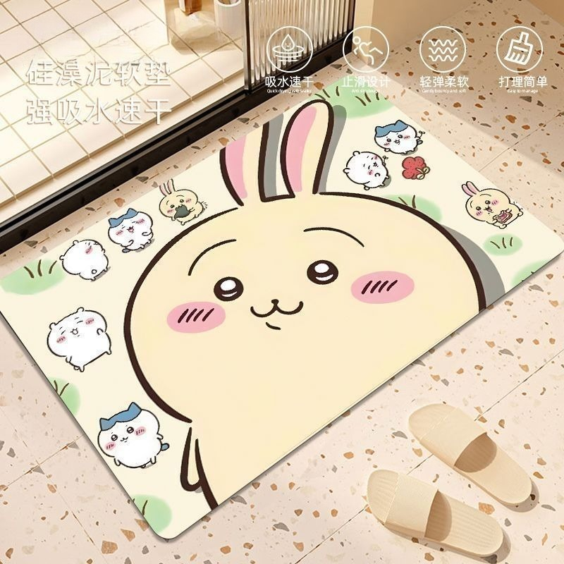 Anime Chiikawa Hachiware Usagi - огляд і ціна Home Goods Bathroom Mats