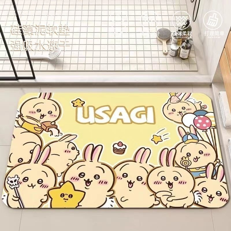Anime Chiikawa Hachiware Usagi - огляд і ціна Home Goods Bathroom Mats