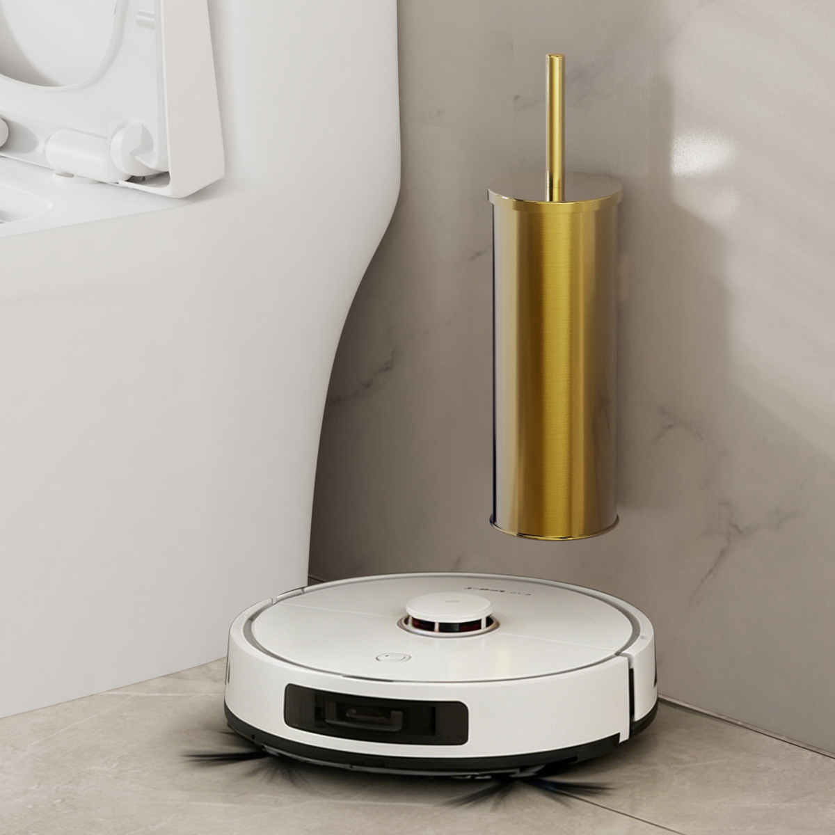 1 Set Wall Mounted Champagne G - огляд і ціна Home Bathroom Cleaning Kit
