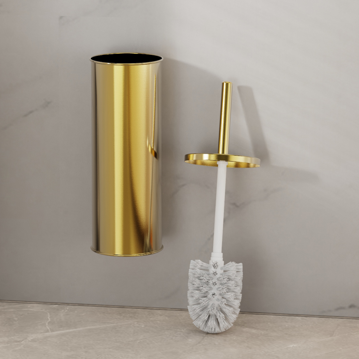 1 Set Wall Mounted Champagne G - огляд і ціна Home Bathroom Cleaning Kit